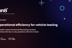 Operational efficiency for vehicle leasing with Zoho Creator